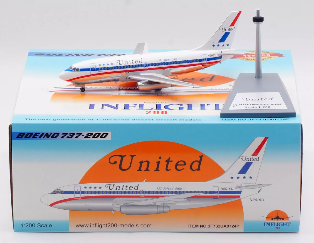 United Airlines B737-200 他1点 かずお００７ United Airlines Boeing 737-200