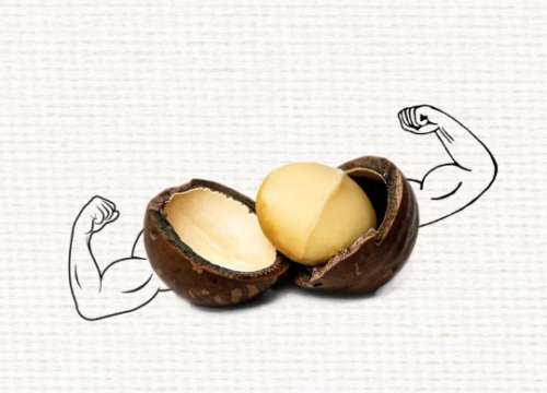 NEW Macadamia Happy Nut in shell Vanilla 07/2026 Free Shipping 1 Box-20pack - Picture 5 of 10