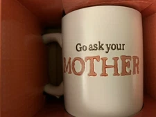 Dayspring 12 oz Coffee Mug "Go Ask Your Mother" Luke 11:9 