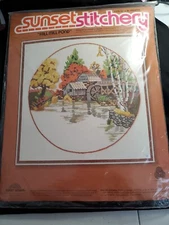 Sunset Embroidery Kit New in package Mill Pond 2473