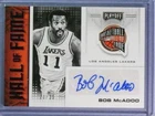 2020-21 Chronicles Playoff Hall Of Fame Purple Bob McAdoo Autograph Auto #21/25