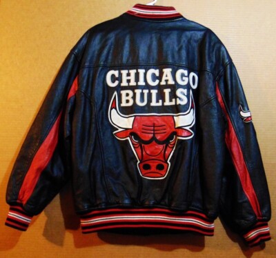 CHICAGO BULLS NBA-GIII CARL BANKS SUPER QUALITY LEATHER JACKET | eBay
