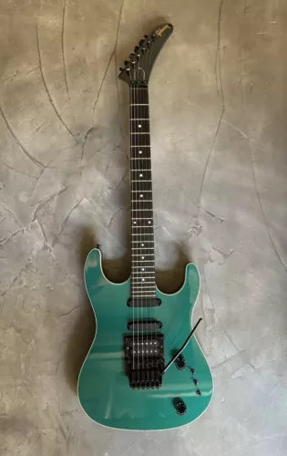 Used 1988 Gibson U2 Emerald Green Metallic *Super Strat* FloydRose W/HSC
