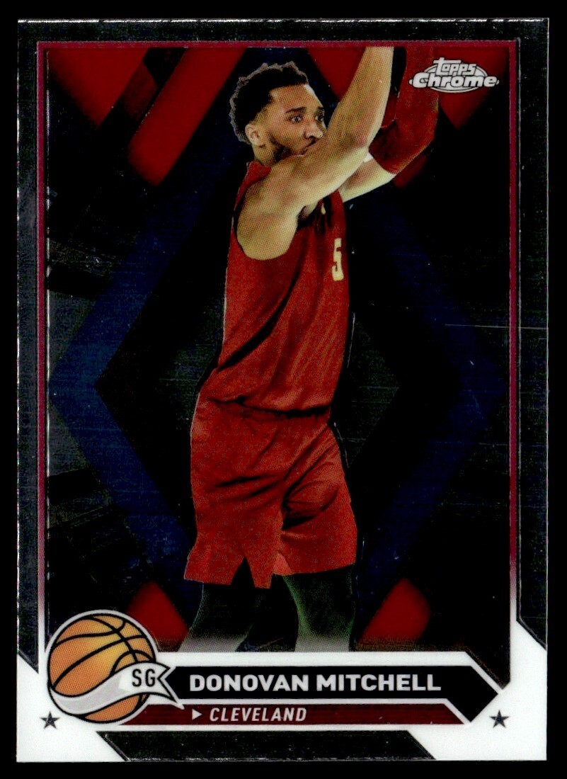 2023-24 Topps Chrome Donovan Mitchell #45 R6220J-3