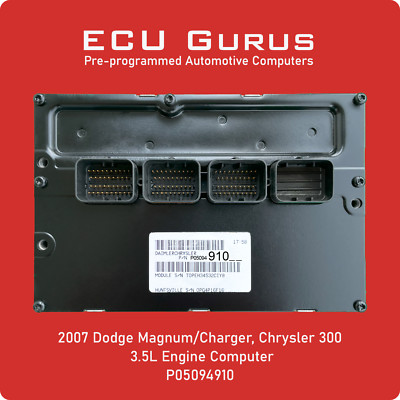 2007  Charger/Magnum/300 3.5L Computer  P05094910 ''VIN Programmed'' ECM PCM ECU