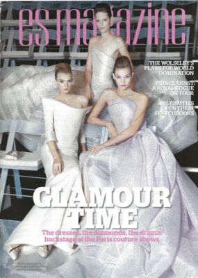 KARLIE KLOSS ASHLEY WALTERS interview UKmag 2010 LONDON ONLY james mcavoy