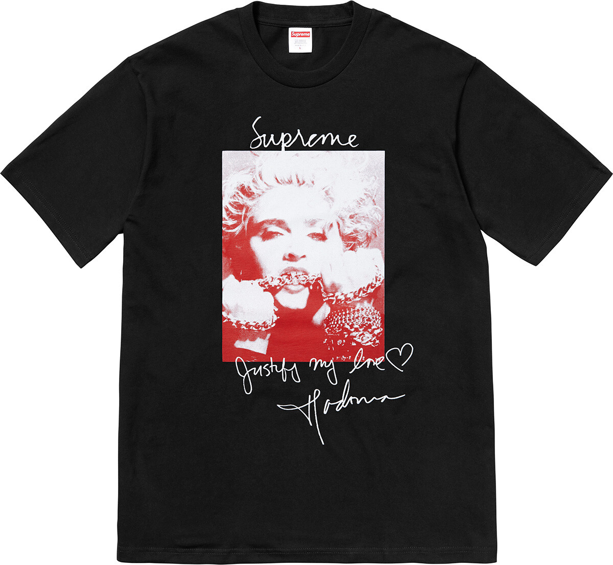 Tシャツ・カットソー Supreme Madonna Tee 18 FW WEEK 0 Supreme x Madonna Tee FW18 (FW18T1) Size S-XL | eBay