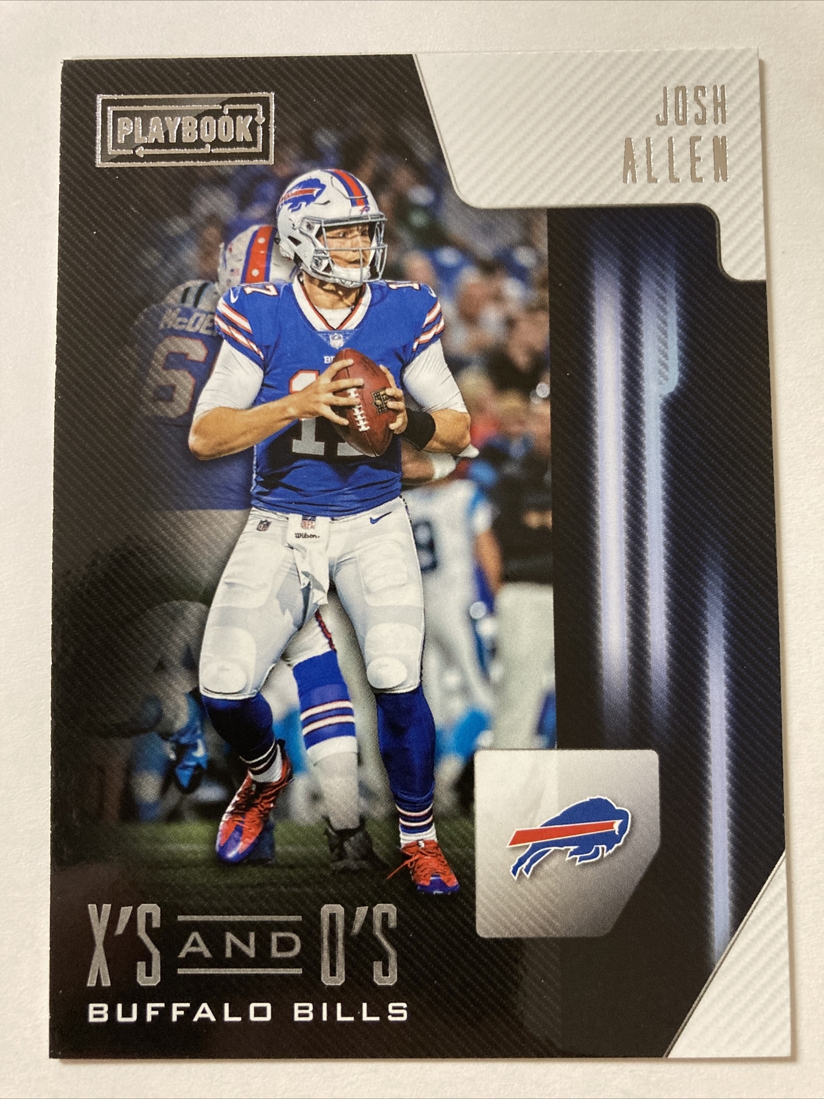 Josh Allen 2018 Panini Playbook X's and O's Rookie Card #124 (3747)