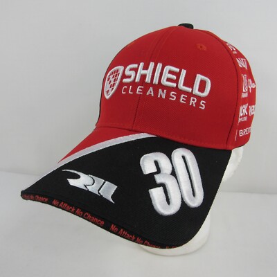 Takuma Sato 2x Indy 500 Winner Sponsors Hat #30 Shield Cleansers Rahal Letterman
