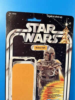 Boba Fett 1979 21 Back STAR WARS Kenner Vintage Original