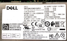 0MNRC2 Dell Inspiron 3880 Model AC200EBS-00 200W MNRC2 Power Supply MNRC2