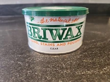 Clear Briwax Original Formula Wood Furniture Wax 