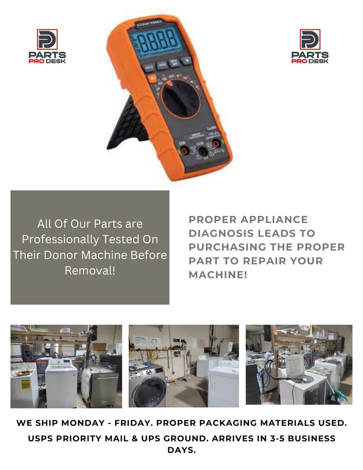 Junta de bañera para lavavajillas Frigidaire/Electrolux PN: 154827601 Foto 3 de 4