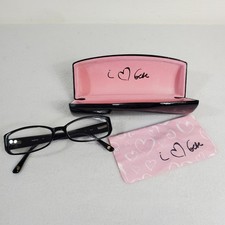 Bebe Affluent BB5007 Glasses Womens Crystal Embellished Eyeglass Frame with Case