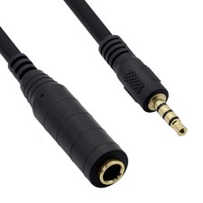 1/4" to 1/8" Adapter,6.35mm Stereo Jack to 3.5mm TRRS Male Audio Cable Connec
