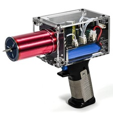 Tesla Coil Gun, Upgraded Handheld Tesla Coil Kit, Portable Rechargeable Mini ...