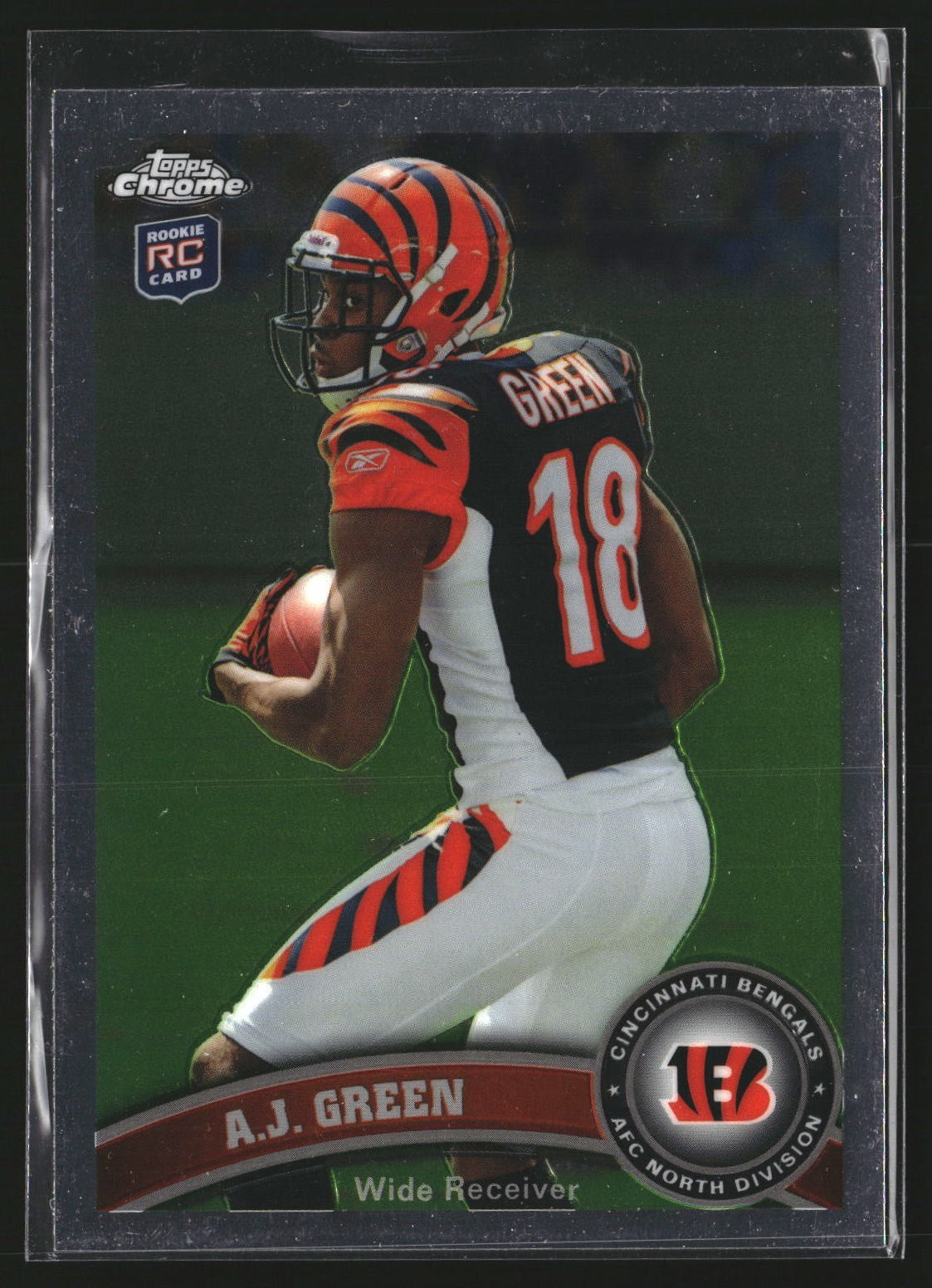 AJ Green Topps Chrome #150 Base