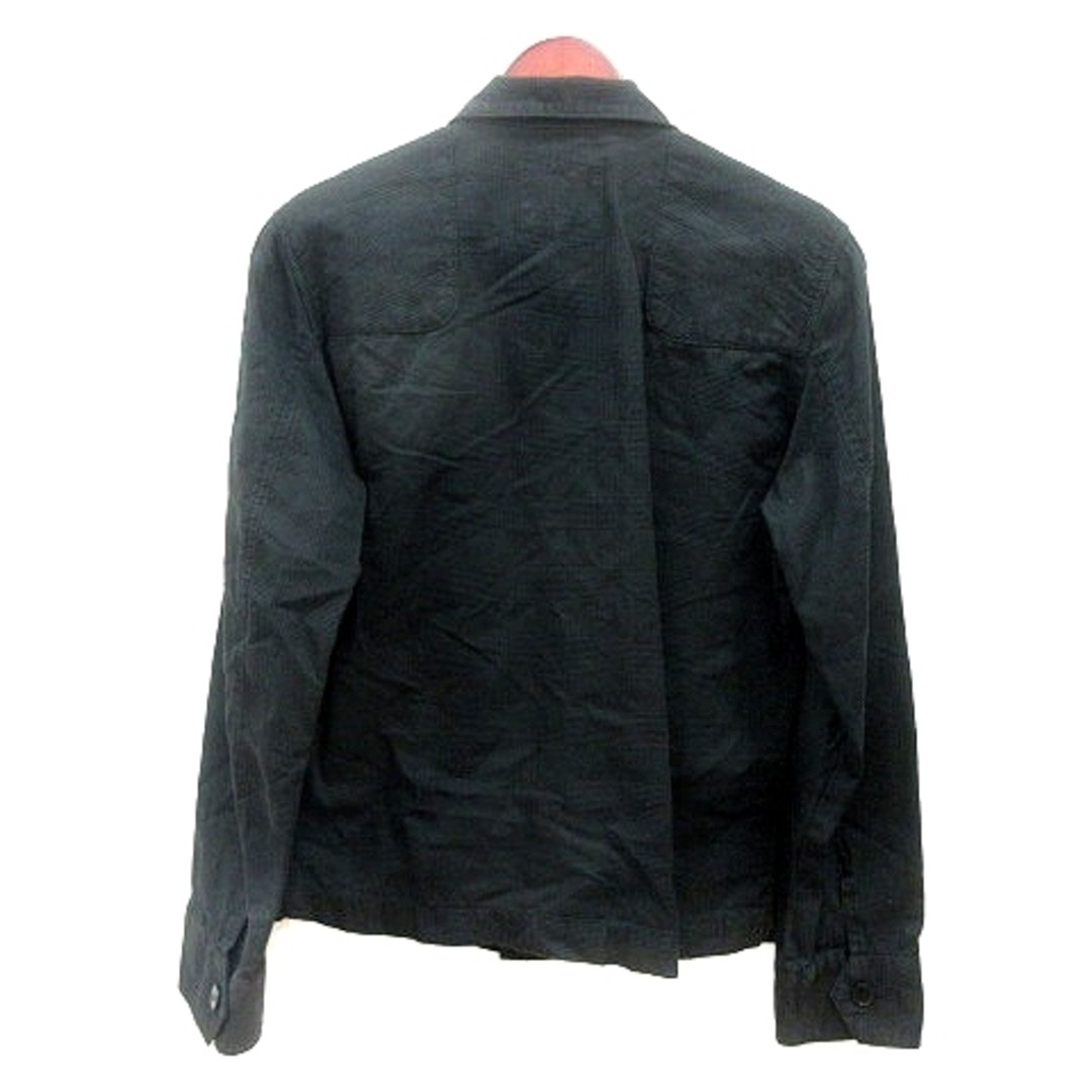 ジャケット・アウター TAKEO KIKUCHI double zip leather jacket TAKEO KIKUCHI Jacket Blouson Zip Up Check 3 L Black MN Used