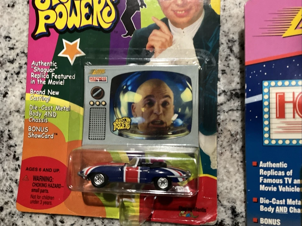 Lot Of 3 Johnny Lightning Hollywood Wheels Munsters Starsky Hutch, Austin Powers - Image 2 of 4