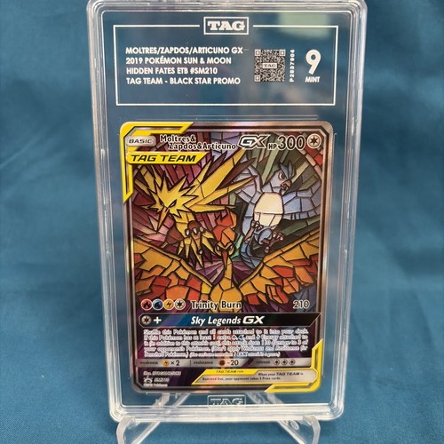 Moltres & Zapdos & Articuno-GX graded TAG 9 for sale on eBay
