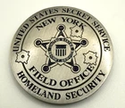 G34 U.S. Secret Service New York Field Office Yankees Baseball Challenge Coin