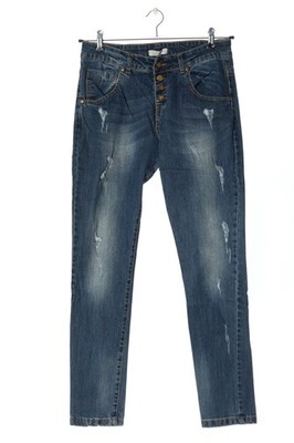 EVERIS Skinny Jeans Damen Jeans Gr. DE 36 blau Casual-Look