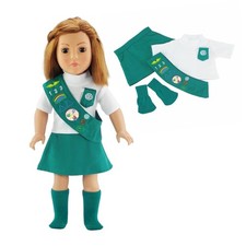 Emily Rose 18 Inch Doll Jr Junior Girl Scout Inspired Uniform Cloth... Fast Ship