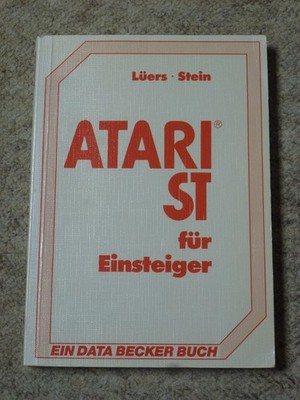 Retro Computer Buch Data Becker Atari ST für Einsteiger