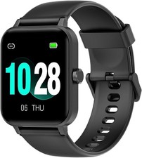 Smartwatch Damen Armbanduhr mit Pulsmesser Schlafmonitor SpO2 Sportuhr …