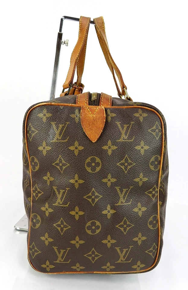 Auténtico bolso de lona Louis Vuitton Sac Souple 35 con monograma #61580 Foto 4 de 4