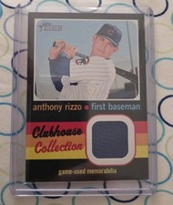 2020 Topps Heritage - Collezione Clubhouse Relics Anthony Rizzo #CCR-AR (MEM)