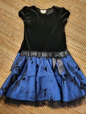 Rare Editions Holiday Party Velvet Dress Girls 8