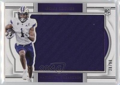 2024 National Treasures Collegiate Rookie Silhouettes 38/99 Rome Odunze RC 3s8