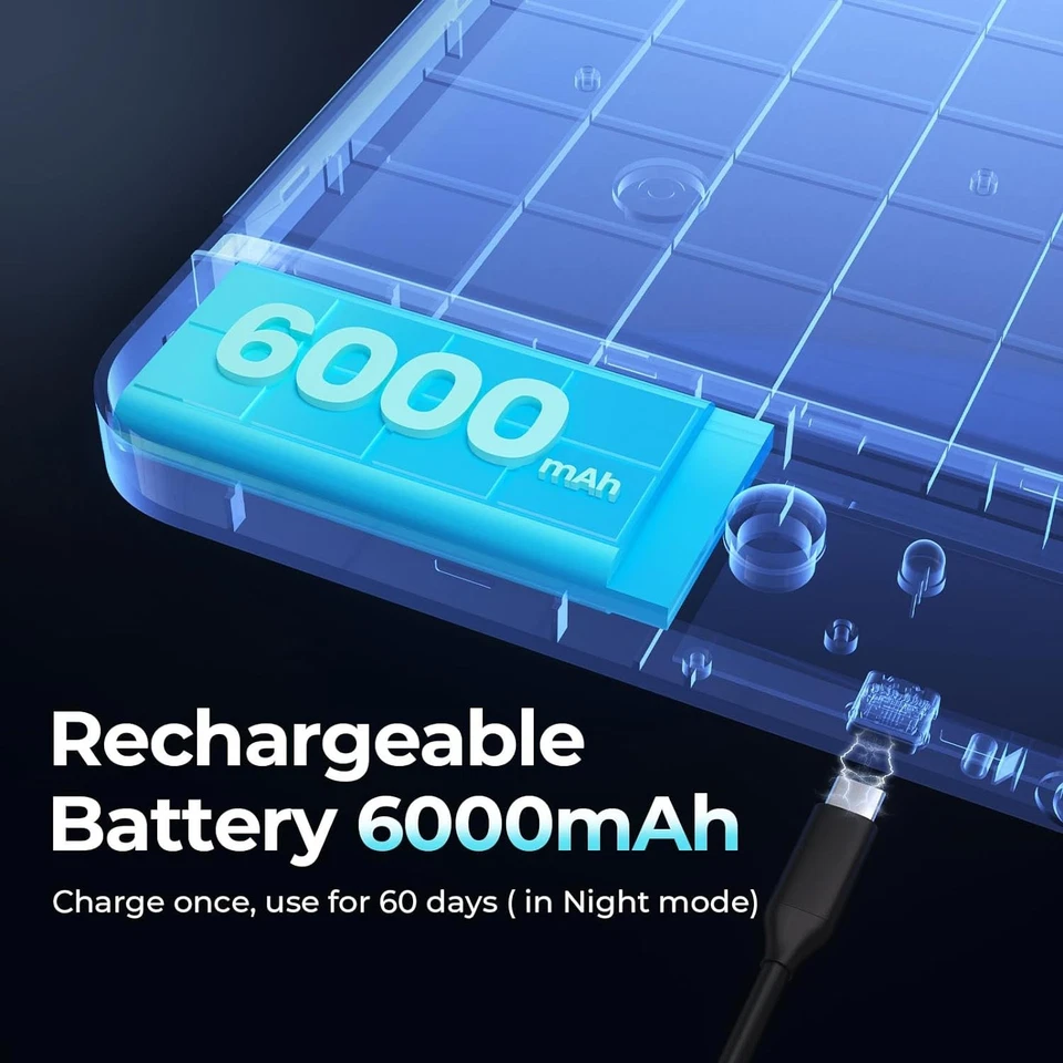 Luz de techo LED con sensor de movimiento recargable con 3 colores y mando a distancia Foto 4 de 4