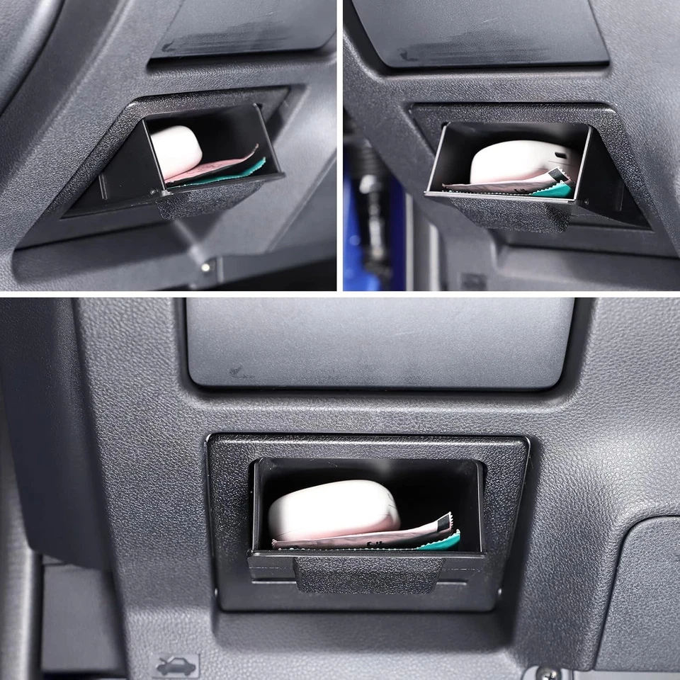 Bandeja organizadora de tarjetas con cubierta de caja de fusibles central para Subaru XV/Crosstrek 2013-2025 Foto 3 de 4