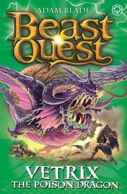 Beast Quest: Vetrix the Poison Dragon by Adam Blade (Paperback Book)