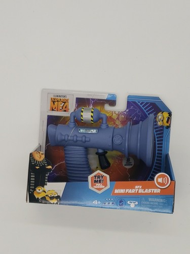 NEW Minions Despicable Me 4 SFX Mini Fart Blaster For Ages 4 & Up