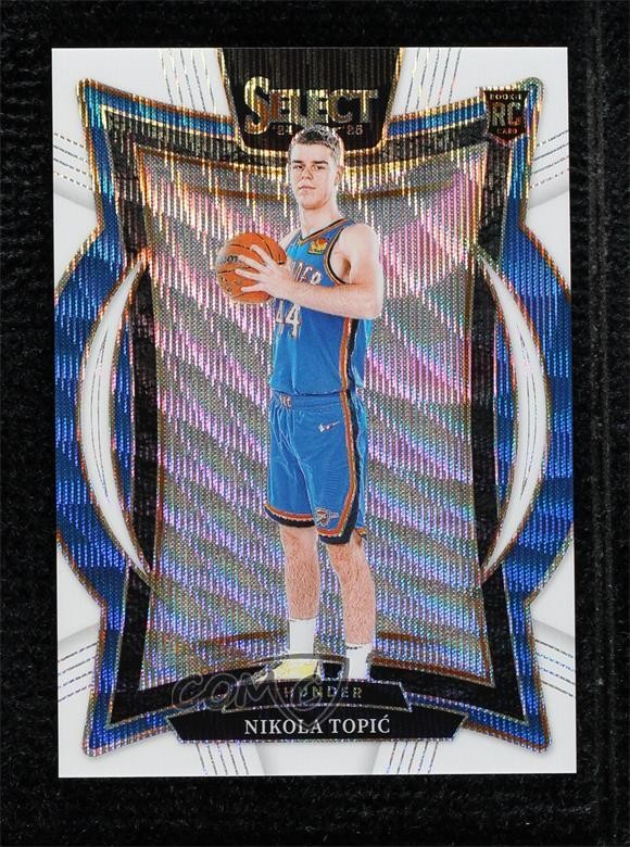 2024 Select Concourse White Wave Prizm 84/99 Nikola Topic Topić Rookie RC 1n2n