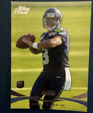 Topps 2012 Topps Prime Russell Wilson Rookie Card Seahawks Prime-Time Perf #78. rookie card picture