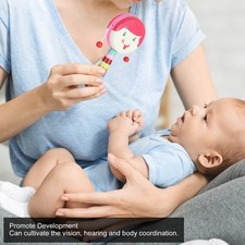 Rattle Toy Drum Hand Instrument Music Cartoon For Baby Toddler Kid Children
