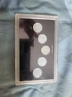 1943 steel cents wartime emergency issue with display case — photo 2
