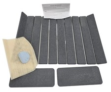 Foldable Stone Bathmat w/Instant Drying Technology Includes 2 Small Mats