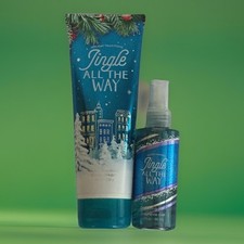 Bath and Body Works JINGLE ALL THE WAY Body Cream Fragrance Mist NEW