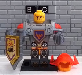 LEGO NEXO KNIGHTS 70350 Axl - Trans-Neon Orange Visor Minifigure! NEX069!