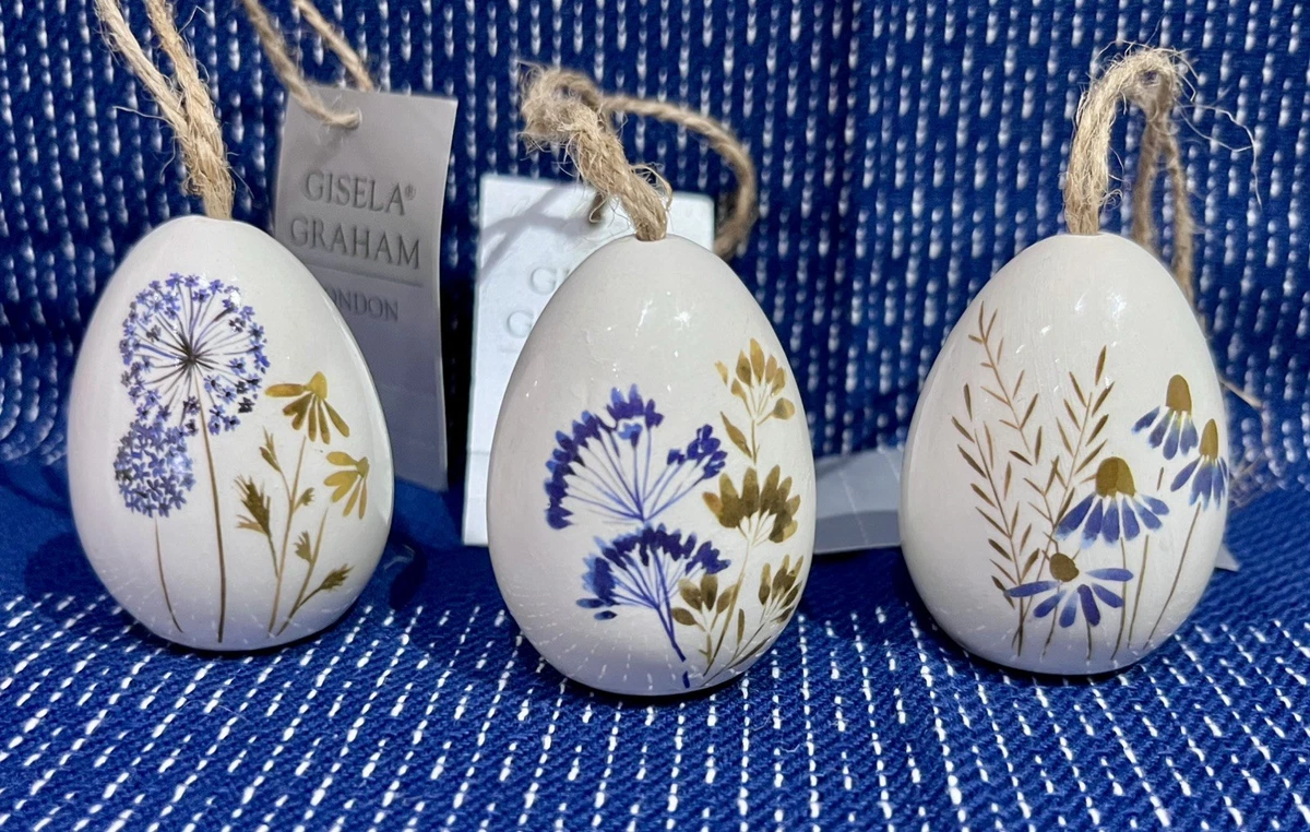 Uova di Pasqua in ceramica di Vietri - decoro Geometrico - CERAMICA