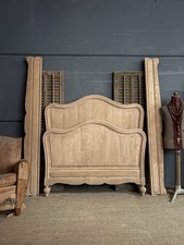 Vintage French Bed / Oak French Bed / French Bed with slats