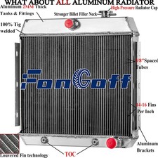 3 Row Aluminum Radiator For 19551957 Chevy Belair Del Ray Nomad At Cc5056. 3 Row Aluminum Radiator For 19551957 Chevy Belair Del Ray Nomad At Cc5056.
