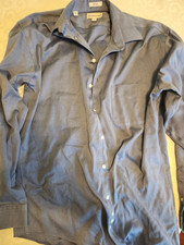 Pronto Uomo BLUE dress shirt