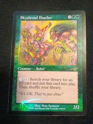 Skyshroud Poacher Nemesis Foil