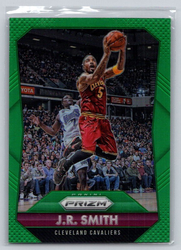 2015 Panini Prizm Prizms Green #155 J.R. Smith